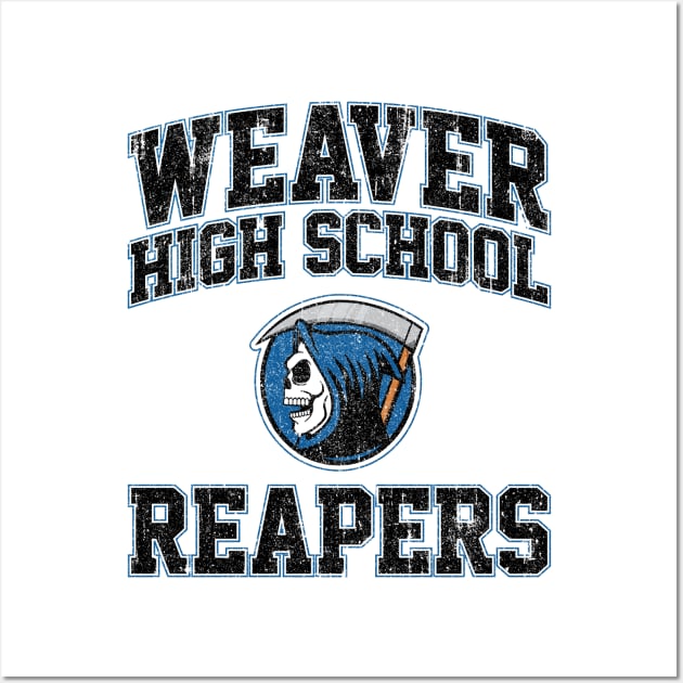 Weaver High School Reapers (Scream) Variant Wall Art by huckblade